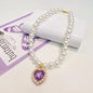 Adjustable Pet Pearl Necklace Accessories
